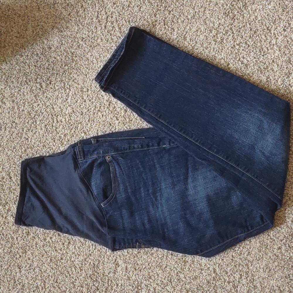 Full panel maternity jeans